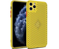 Fusion Accessories Silikoninis dėklas Fusion Breathe Apple iPhone 7 | 8 | SE 2020 | 2022 geltonas