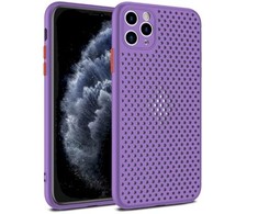 Fusion Accessories Fusion Breathe dėklas silikoniniam dėklui skirtas Apple iPhone 12 Mini Violetinė