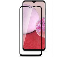 Fusion Accessories Fusion full glue 5D grūdintas stiklas pilnai uždengtas rėmeliu Samsung A145 | A146 Galaxy A14 4G | 5G juodas