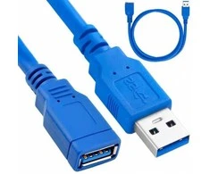 Fusion Accessories FUSCABUSB30BL USB-A 1,5m Mėlyna