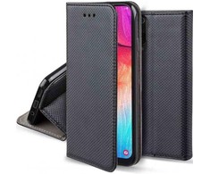 Fusion Accessories atverčiamas dėklas skirtas Samsung Galaxy A42 5G, juodas