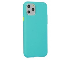 Fusion Accessories Fusion Solid Case Silikoninis dėklas skirtas Apple iPhone 12 Mini mentolio