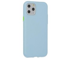 Fusion Accessories "Solid Silikoninis dėklas Apple iPhone 12 Pro Max" Light Mėlyna