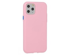 Fusion Accessories "Solid Silikoninis dėklas Apple iPhone 12 / 12 Pro" Rožinė