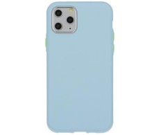 Fusion Accessories Fusion Solid Case Silikoninis dėklas skirtas Huawei P30 Lite šviesiai mėlynas