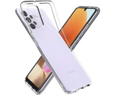 GoodBuy ultra 0.3 mm apsauginis silikoninis dėklas skirtas Samsung A325 Galaxy A32 4G skaidrus