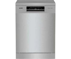 Indaplovė Gorenje GS643E90X | Pastatoma | Plotis 59.9 cm | 6 programos | E klasė| Ekranas | AquaStop funkcija | Sidabrinė