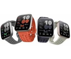 Išmanusis laikrodis Amazfit Bip 6, Kreminės spalvos su pilkos spalvos dirželiu