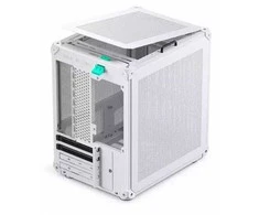 Jonsbo C6 PC-kompiuterio korpusas, Mini-Tower, ITX, mit Tragegriff – baltos spalvos