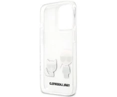 Apple iPhone 13 Pro Max Karl Lagerfeld dėklas Karl &amp; Choupette (KLHCP13XCKTR) skaidrus