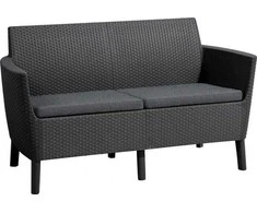 Keter Allibert SALEMO dvigulė sofa - grafito spalvos