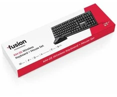 Klaviatūra Fusion Accessories KM-05 EN/RU
