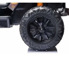 Lean Cars Akumuliatorinis dvivietis automobilis vaikams XB-1118 4x4, juodos spalvos