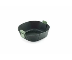 Lékué Silikoninis įdėklas karšto oro gruzdintuvei, žalia, 22 cm