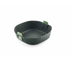 Lékué Silikoninis įdėklas karšto oro gruzdintuvei, žalia, 25 cm
