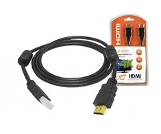 TelForceone HDMI-HDMI kabelis (v2.0 | 4K | 3 m) juodas