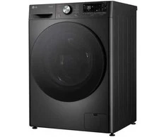 LG Skalbimo mašina with Dryer | F4DR711S2BA | Energy efficiency class A/D | Front loading | Skalbimo talpa 11 kg | 1400 RPM | Gylis 57 cm | Plotis 60 cm | Ekranas | TFT | Drying system | Drying capacity 6kg | Steam function | Direct drive | Wi-Fi | Juodas