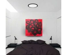 Lubinis šviestuvas Visional LED prožektorius 30W 3CCT 3600lm 300*55mm. IP65 Juodas