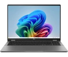 Nešiojamas kompiuteris Asus Vivobook 16 Flip TP3607SA-RJ033W | Matinis pilkas | 16" OLED jutiklinis ekranas | 3K 2880 x 1800 blizgus ekranas | Intel Core Ultra 7 256V | 16 GB LPDDR5X | SSD 1000 GB | Intel Arc Graphics | Windows 11 Home | US klaviatūra | Be rašiklio (įsigyti atskirai)
