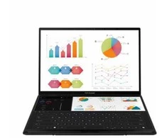 Nešiojamas kompiuteris Asus Zenbook Duo UX8406CA-PZ009W | Pilkas | 14" OLED 3K Intel Core Ultra 9 285H | 32 GB LPDDR5X | 2 TB SSD | Intel Graphics | Windows 11 Home
