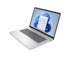 Hewlett Packard (HP) HP Nešiojamas kompiuteris 17-cp2007ny - Ryzen-5 7520U, 17.3" FHD AG IPS 250nits, 8GB, 512GB SSD, US backlit klaviatūra, Natural Sidabrinis, Win 11 Home, 1 metai