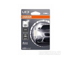 Osram baltos LED lemputės, C5W (36 mm) 6000K, 6418DWP-01B