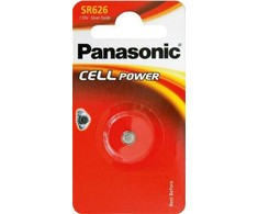 Elementai PANASONIC Sidabrinis OXIDE, SR626SW/1B, 1 vnt