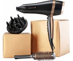Plaukų džiovintuvas Remington Salon Smooth Set Juoda