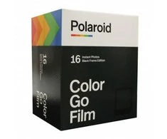 POLAROID GO FILM DOUBLE PACK 16 PHOTOS - Juodas FRAME