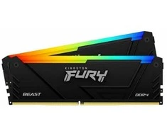KINGSTON 16GB 3600MT/S DDR4 CL17 DIMM (KIT OF 2) FURY BEAST RGB_