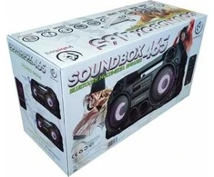 Rebeltec mėlynos spalvos bluetooth garsiakalbis SoundBOX 465