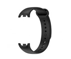 Riff Silicone Strap for Xiaomi Mi Band 8 series Juodas