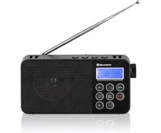 Roadstar TRA-2340PSW radijo imtuvas, juodas