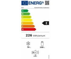 Šaldytuvas BEKO RCNA305K40WN 182cm NoFrost.