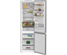 Whirlpool Šaldytuvas | WHK 25404 XP8E | Energy efficiency class A | Free standing | Combi | Height 203.5 cm | No Frost system | Šaldiklis net capacity 106 L | 32 dB | Pearl Inox