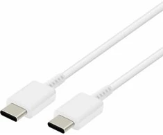 Kabelis USB Samsung EP-DA705BWEGWW USB-C to USB-C 1m Baltas