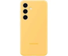 Dėklas Samsung Galaxy S24+ silikoninis dangtelis Geltona