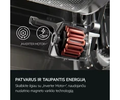 Skalbimo mašina AEG 7000 ProSteam LFR73944FQE, 9 kg, UniversalDose, balta (komplekte nėra nuo užliejimo saugančio įrenginio su „Aqua Control“ jutikliu)