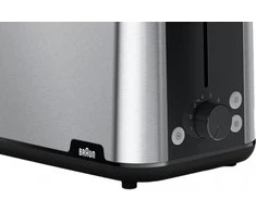 BRAUN pusryčių skrudintuvas HT 1510 BK, 8 skirtingi nustatymai, Juodas