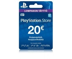 Sony Playstation Network Live kortelė 20€