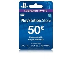 Sony Playstation Network Live kortelė 50€