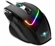 Spirit Of Gamer Pro Series Pelė žaidimams PRO-M3 RGB + Pelė kilimėlis Juodas