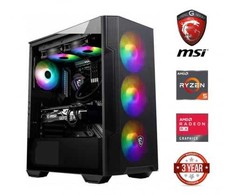 Stacionarus kompiuteris Mdata Gaming Ryzen 5 5500 8GB 512GB SSD RX 580 8GB NoOs