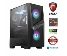 Stacionarus kompiuteris Mdata Gaming Ryzen 7 5800X 32GB 1TB SSD 1TB HDD RTX 4060 W11Home