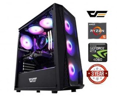 Stacionarus kompiuteris Mdata Gaming Ryzen 5 5600X 16GB 1TB SSD RTX 4060 NoOS