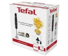 TEFAL | Maišytuvas | HB943838 InfintyForce | Hand Maišytuvas | 1000 W | Greičių skaičius 1 | Chopper | Juodas