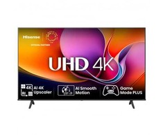 „Hisense UHD“ išmanusis televizorius | 43A6Q | 43" | Išmanusis televizorius | VIDAA OS | UHD | Juodas