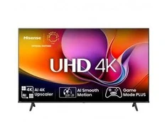 „Hisense UHD“ išmanusis televizorius | 43A6Q | 43" | Išmanusis televizorius | VIDAA OS | UHD | Juodas