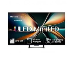 Televizorius Hisense ULED MiniLED Smart TV 4K | 55U7Q | 55 | Smart TV | UHD | Juodas