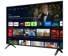 TCL HD QLED televizorius | 32S4K | 32 | Išmanusis televizorius | „Android“ televizorius | HD | Juodas